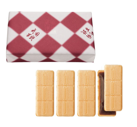 花園万頭 花園最中 4個 【結婚式 ギフト 食品 引き菓子 和菓子】