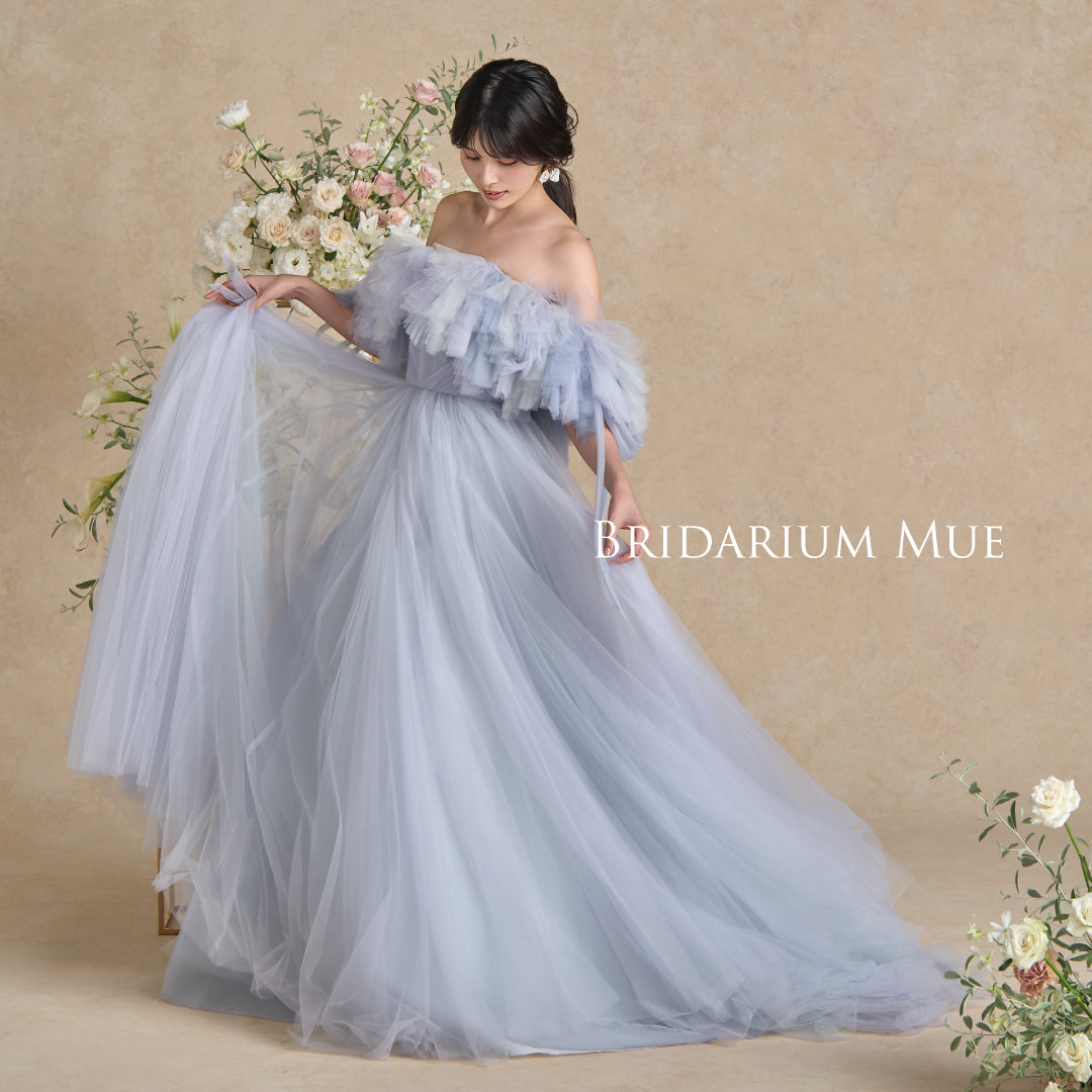Cielo Blue  ‐ シエロ ブルー -【結婚式 カラードレス レンタル】