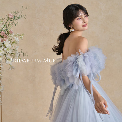 Cielo Blue  ‐ シエロ ブルー -【結婚式 カラードレス レンタル】