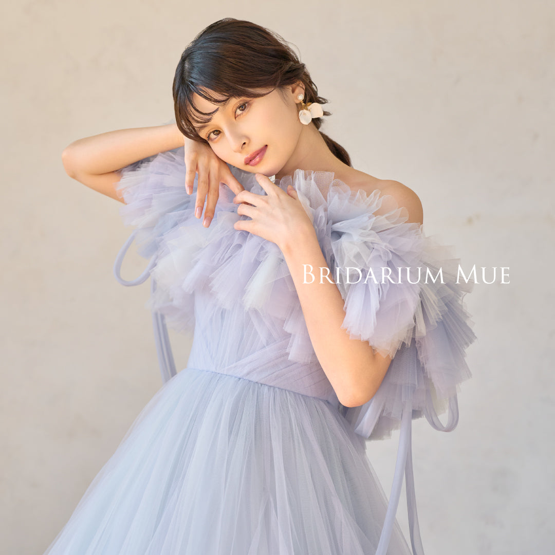 Cielo Blue  ‐ シエロ ブルー -【結婚式 カラードレス レンタル】
