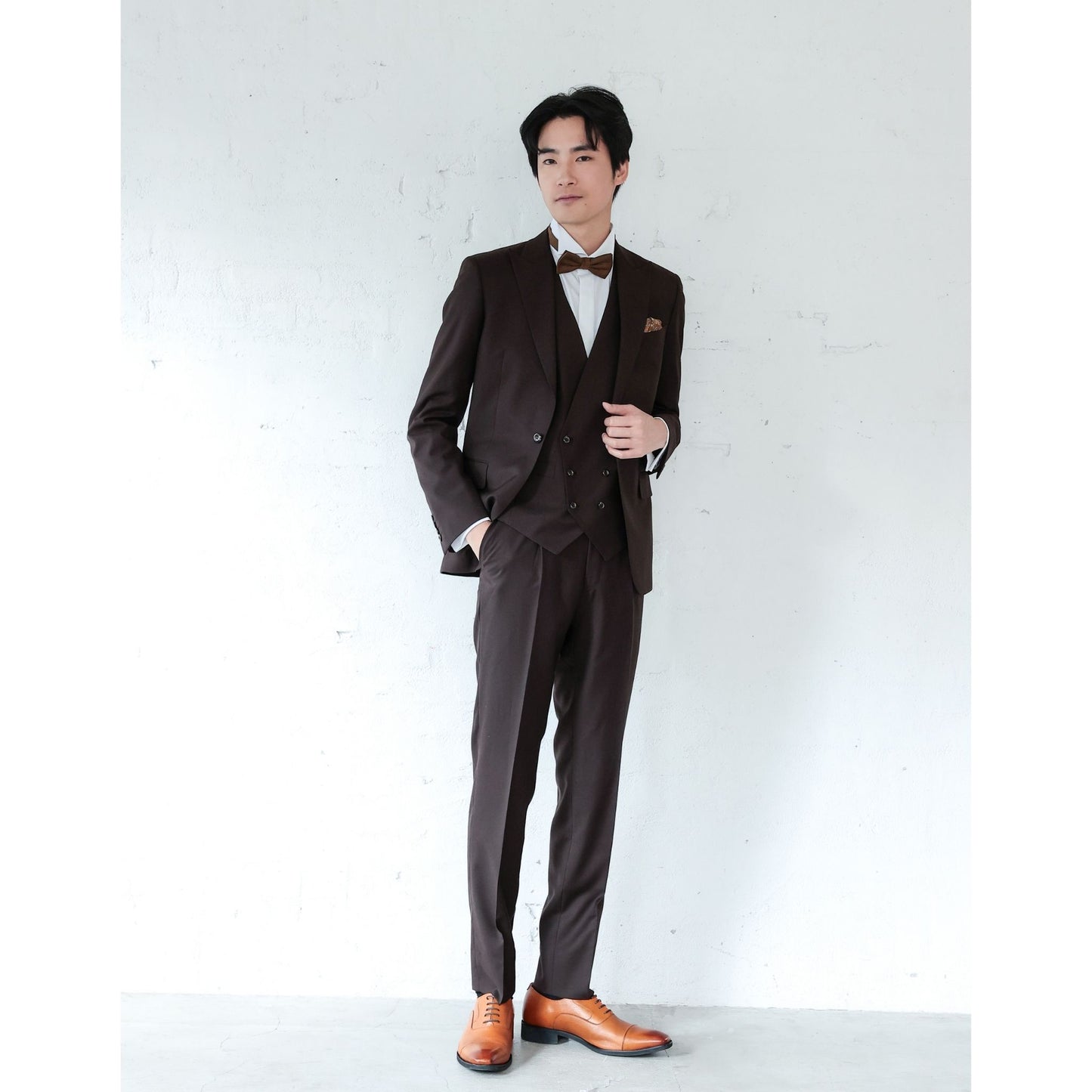 NOA2024-brown【結婚式 タキシード オーダーメイド】