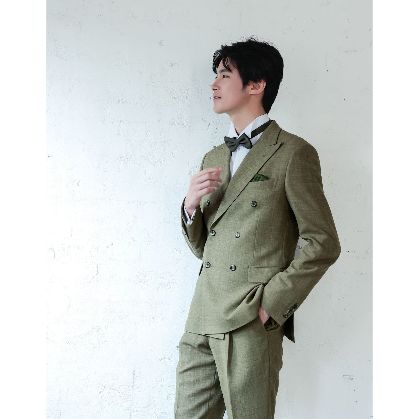 NOA2025-khaki【結婚式 タキシード オーダーメイド】