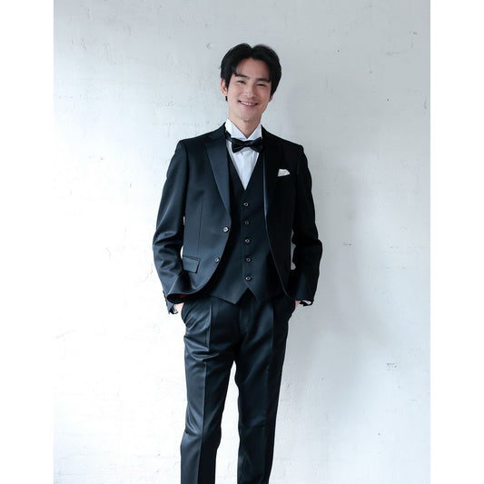 NOA0026_black【結婚式 タキシード オーダーメイド】