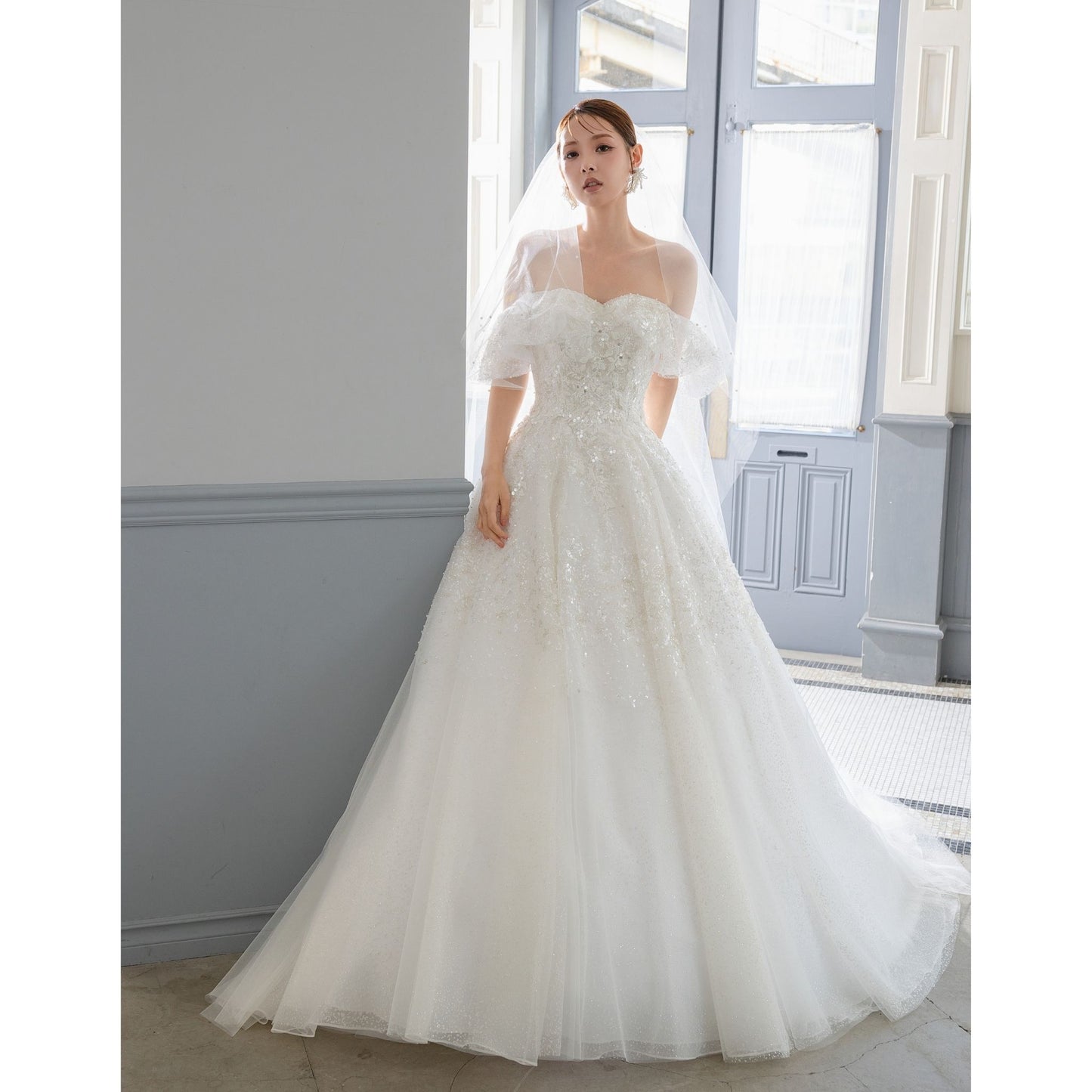 NOA0067_offwhite【結婚式 ウェディングドレス オーダーメイド】