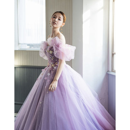 NOA0072_purple【結婚式 カラードレス オーダーメイド】