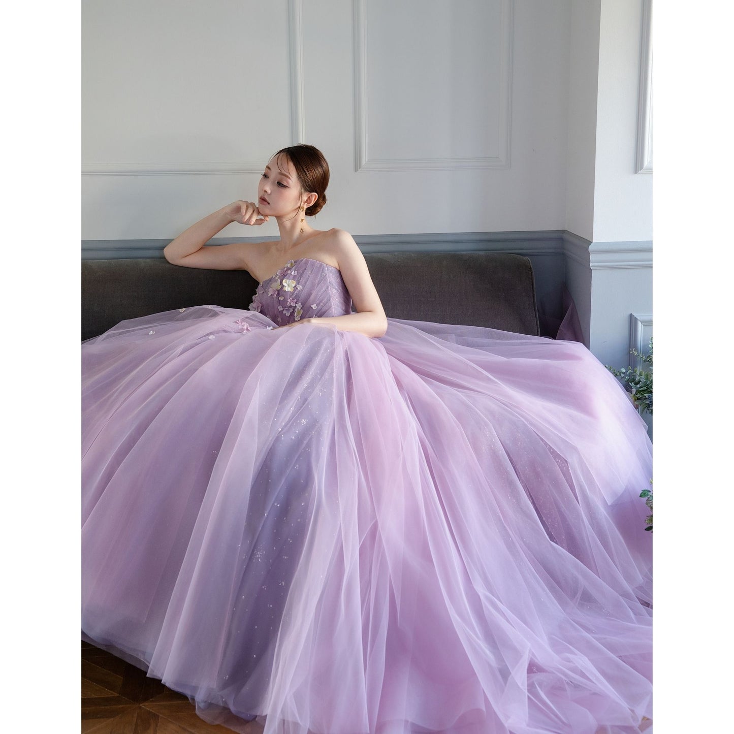 NOA0072_purple【結婚式 カラードレス オーダーメイド】