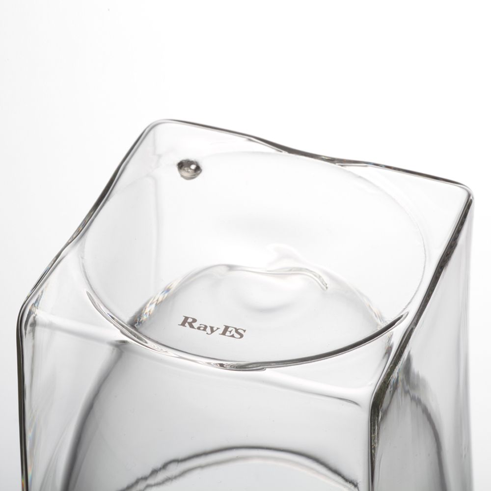 RayES/レイエス ダブルウォールグラス RDS-004 200ml 2個入り ラッピング・メッセージカード付 GS-02400 【結婚式 ギフト 引き出物 食器類】