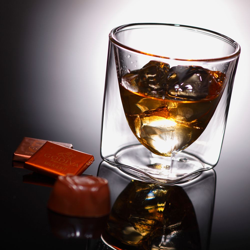 RayES/レイエス ダブルウォールグラス RDS-004 200ml 2個入り ラッピング・メッセージカード付 GS-02400 【結婚式 ギフト 引き出物 食器類】