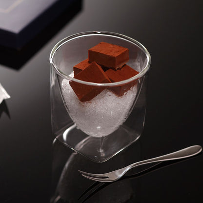 RayES/レイエス ダブルウォールグラス RDS-004 200ml 2個入り ラッピング・メッセージカード付 GS-02400 【結婚式 ギフト 引き出物 食器類】