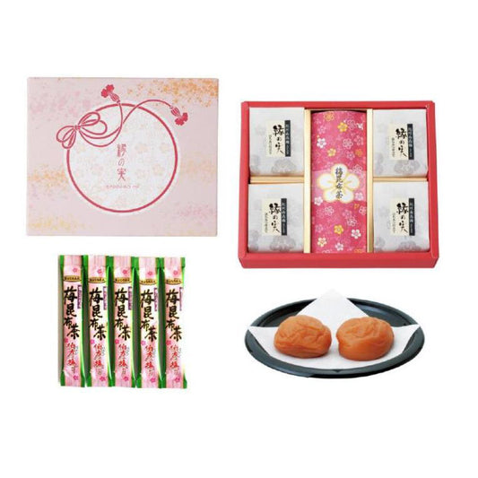 縁(えにし)の実 梅と梅昆布茶(はちみつ) 【結婚式 ギフト 縁起物 梅干し】
