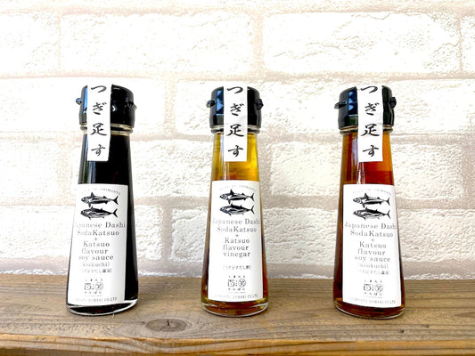 つぎ足す鰹だしミニギフト(3本セット) 【結婚式 ギフト 調味料】