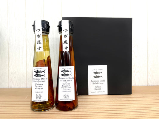 つぎ足す鰹だしギフト(2本セット)淡口・酢 【結婚式 ギフト 縁起物】