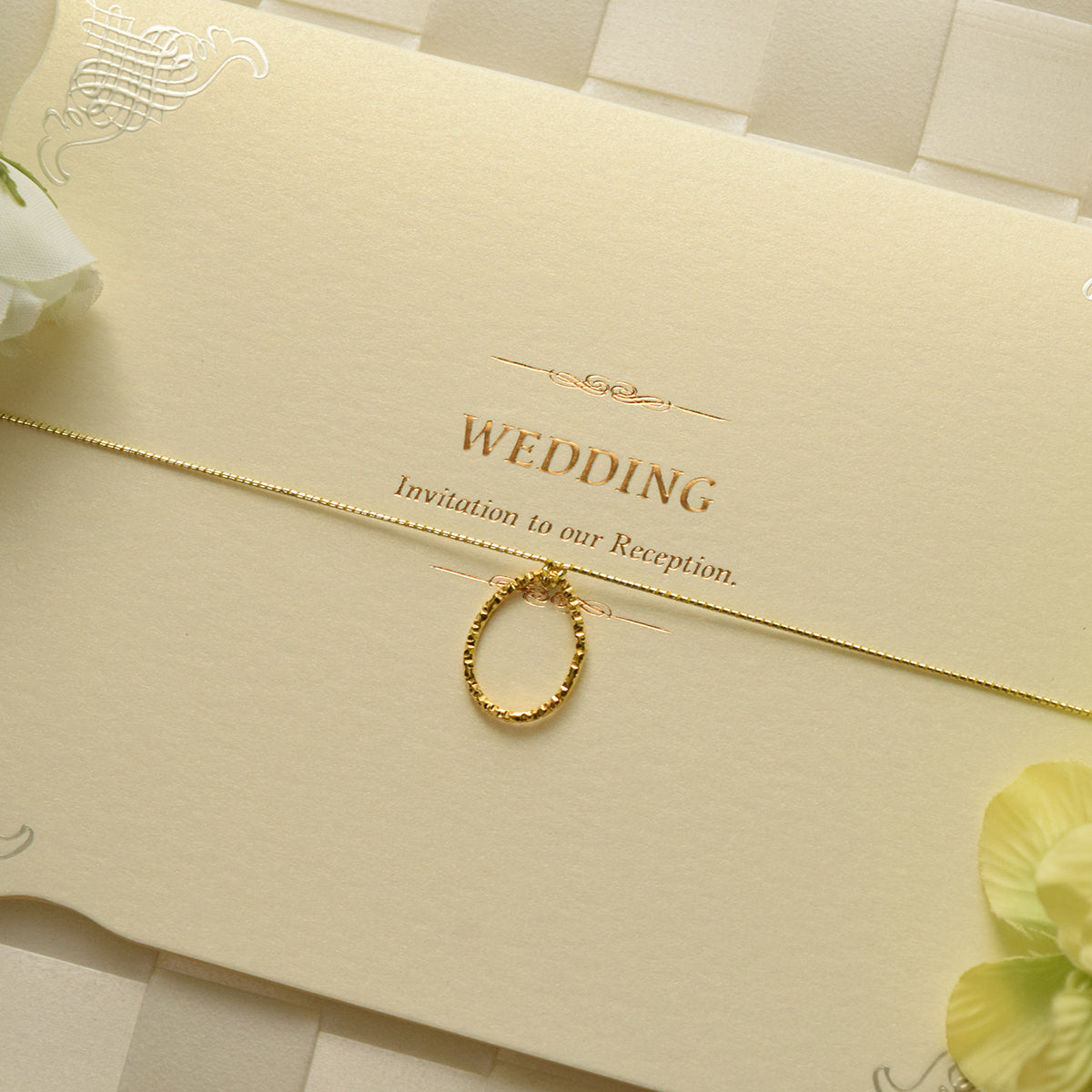 【※席次表+席札セット キャンペーン実施中※】 ウエディングチャーム パール (印刷込み)【結婚式 ペーパー 席次表】