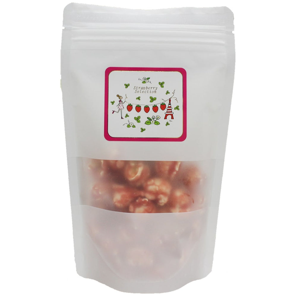 パリ・ホワイトショコラ&ストロベリーポップコーン【クラフト】レギュラー 【結婚式 引き菓子 プチギフト お菓子】