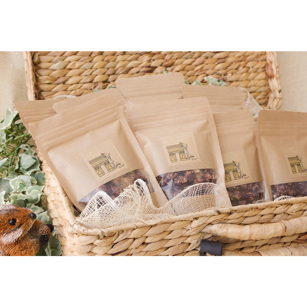 ショコラ&ピーナッツポップコーン【クラフト】レギュラー【結婚式 結婚祝い】 【結婚式 引き菓子 プチギフト お菓子】