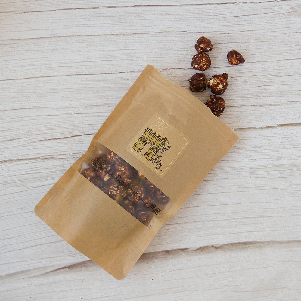 ショコラ&ピーナッツポップコーン【クラフト】レギュラー【結婚式 結婚祝い】 【結婚式 引き菓子 プチギフト お菓子】