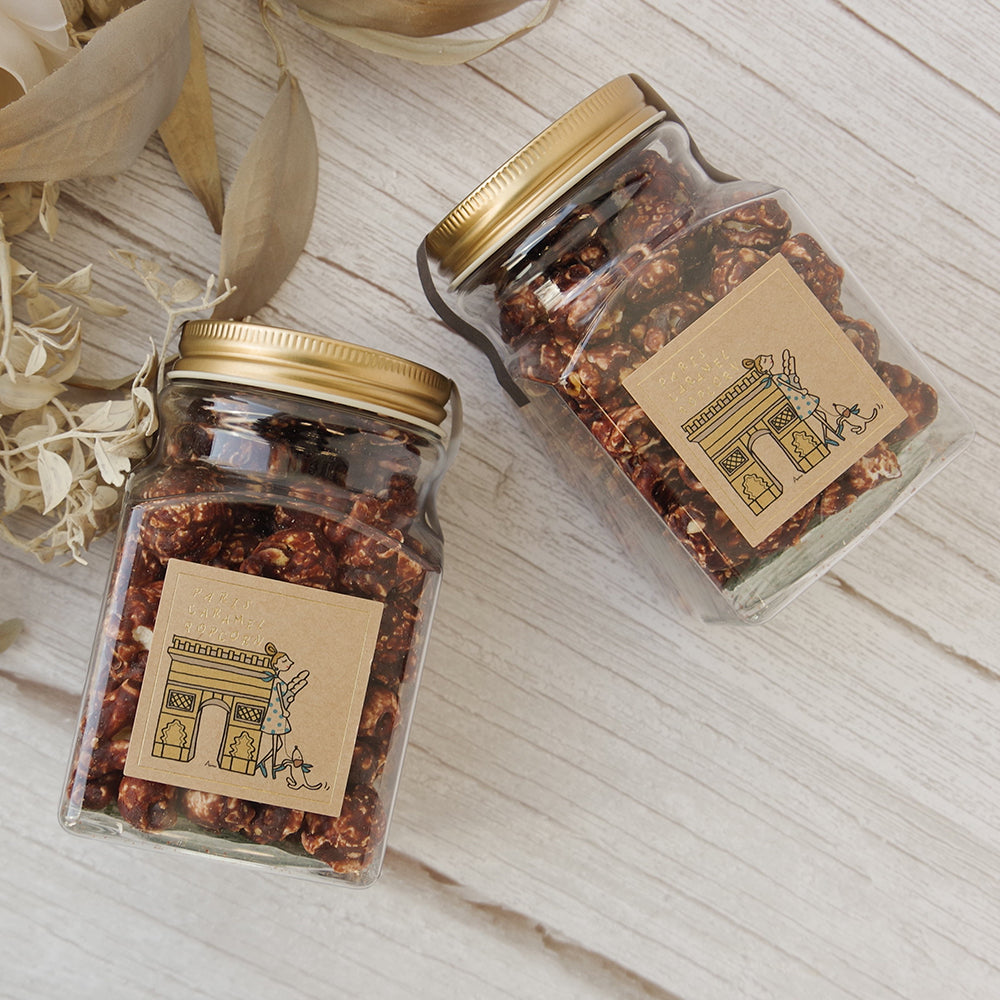 ショコラ&ピーナッツポップコーン【ボトル】ジュエル【結婚式 結婚祝い】 【結婚式 引き菓子 プチギフト お菓子】