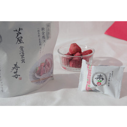 芦屋含浸果実 寿苺 5粒 【結婚式 引き菓子 プチギフト お菓子】