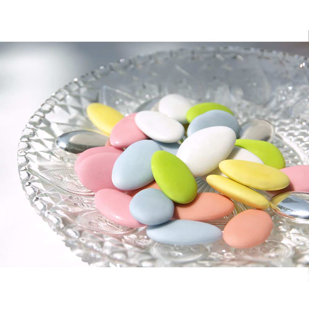 【パステル5色】フランス産 ドラジェ 幸福の種〈10粒入〉 【結婚式 引き菓子 プチギフト お菓子】