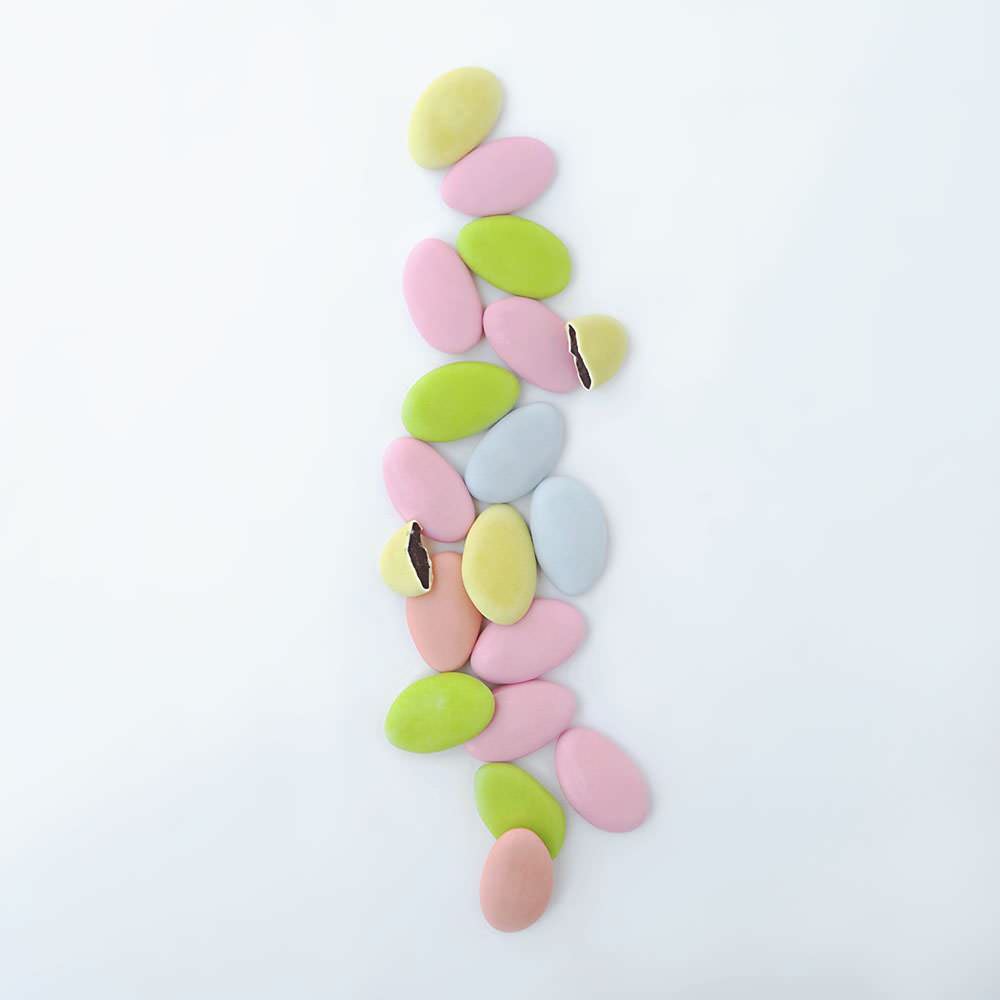 【パステル5色】フランス産 ドラジェ 幸福の種〈10粒入〉 【結婚式 引き菓子 プチギフト お菓子】