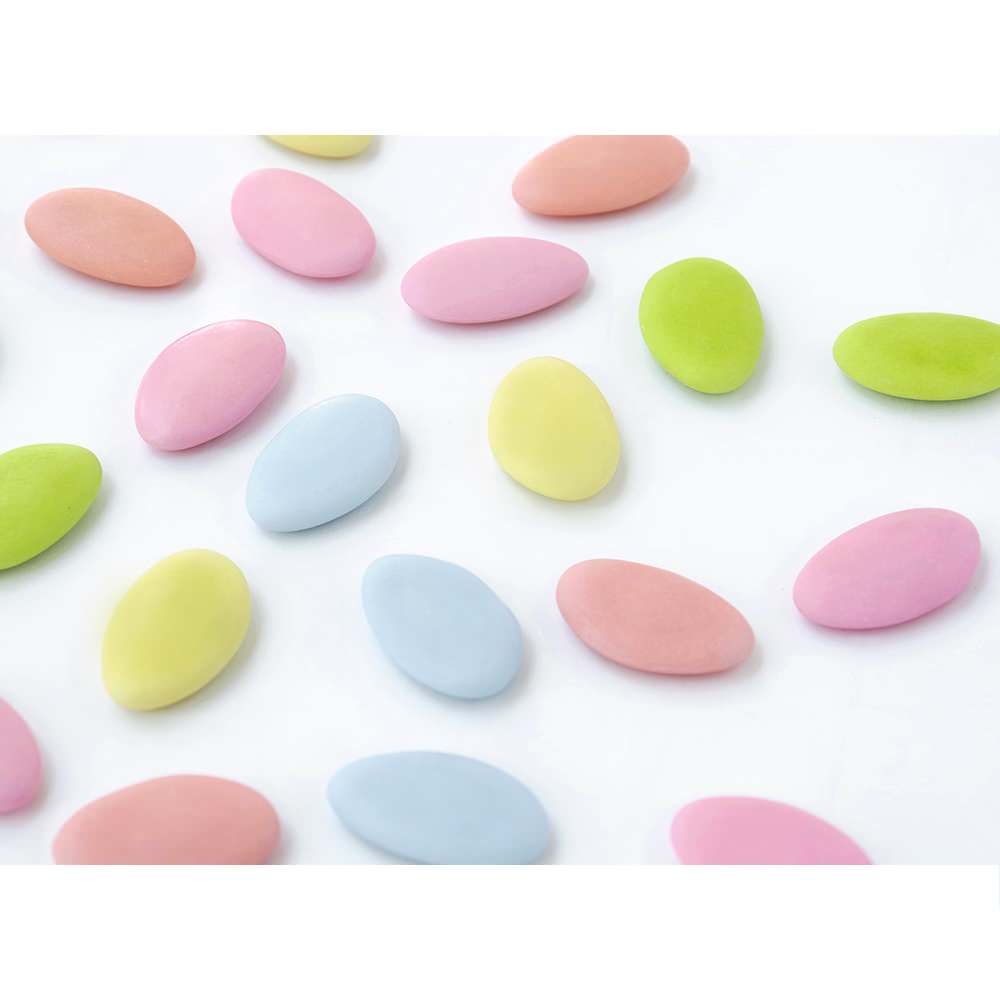 【パステル5色】フランス産 ドラジェ 幸福の種〈10粒入〉 【結婚式 引き菓子 プチギフト お菓子】