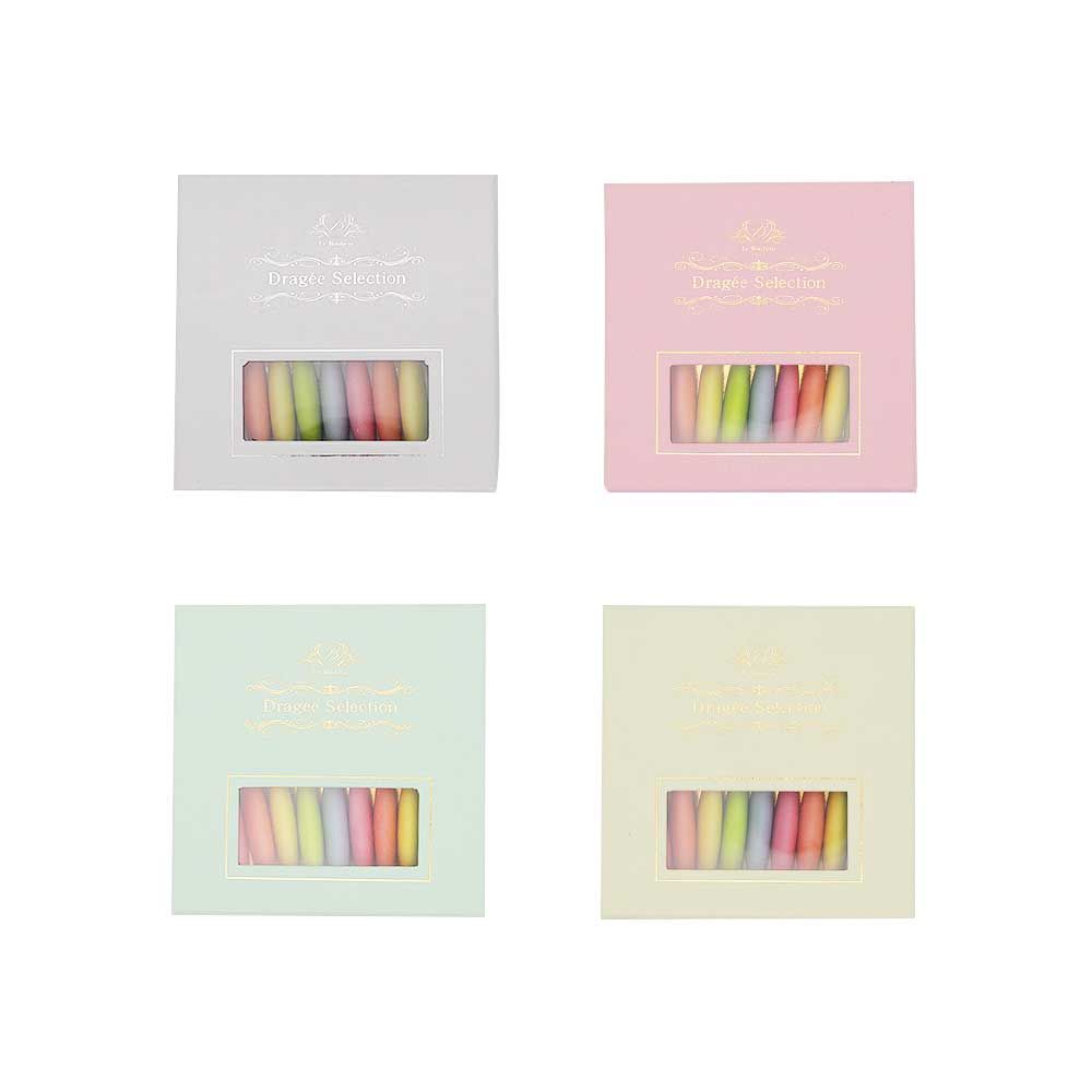 フランス産ドラジェ アソートボックス SS-5(パステルグリーン) 【結婚式 ギフト 食品 引き菓子 洋菓子】
