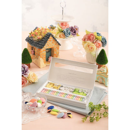 フランス産 ドラジェ アソートボックス(ホワイト) M-YG 【結婚式 ギフト 食品 引き菓子 洋菓子】