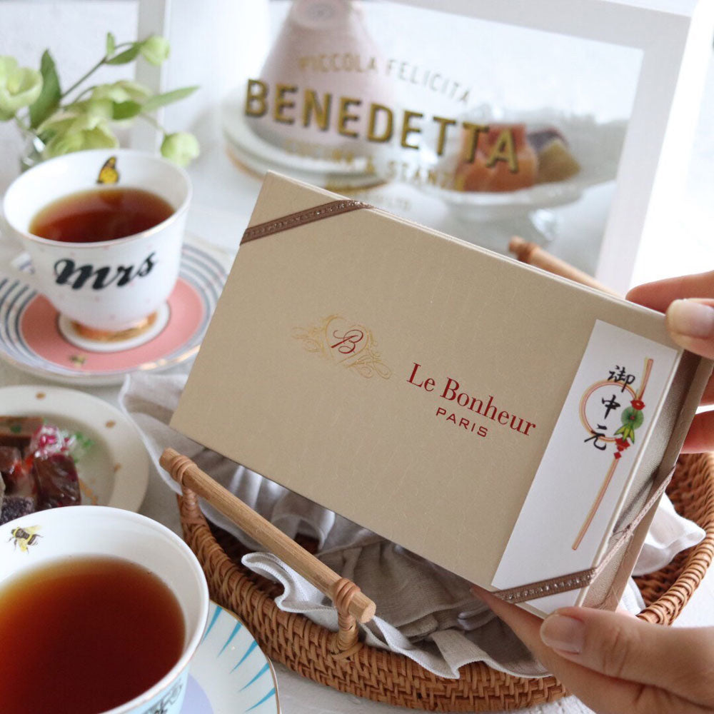 ラフィネの宝石箱 (アソート2段BOX) パート・ドゥ・フリュイ 8種 + キャラメル 16種 【結婚式 ギフト 食品 引き菓子 洋菓子】