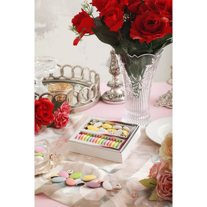フランス産 ドラジェ アソートボックス(ホワイト) S-5 【結婚式 ギフト 食品 引き菓子 洋菓子】
