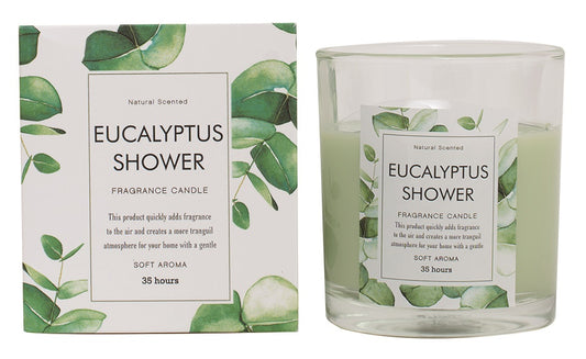 グラス入りキャンドル/ユーカリシャワー 【結婚式 引き出物 ギフト】