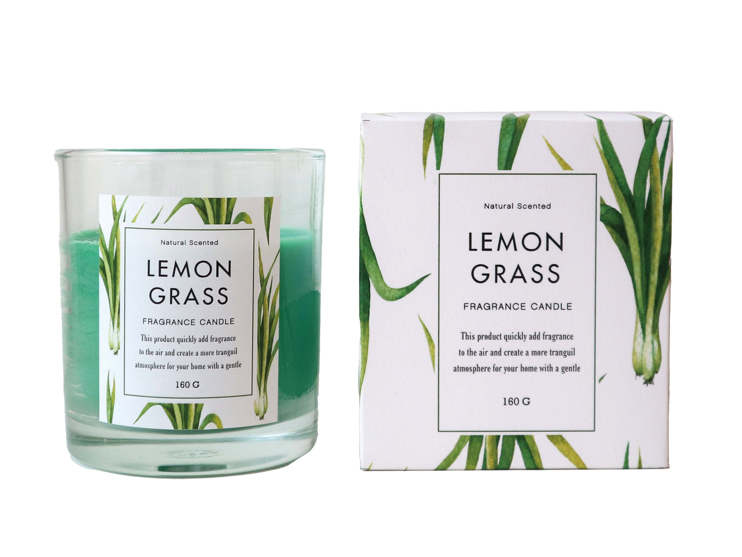 グラス入りキャンドル/レモングラス 【結婚式 引き出物 ギフト】