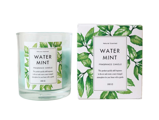 グラス入りキャンドル/ウォーターミント 【結婚式 引き出物 ギフト】