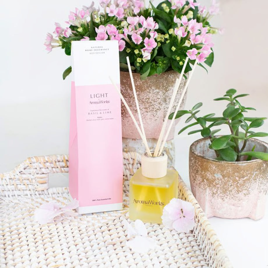 【Aroma Works】WLAL3408　ディフューザー200ml/バジル＆ライム【結婚式　ギフト　ディフューザー】