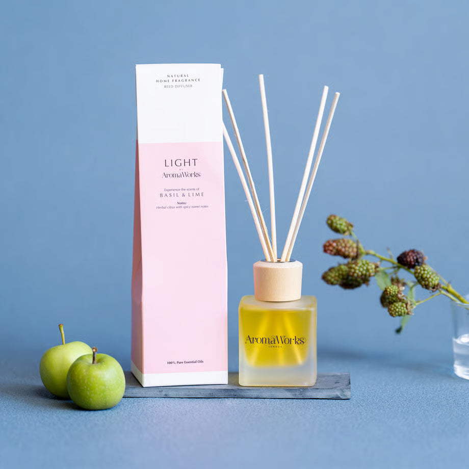 【Aroma Works】WLAL3408　ディフューザー200ml/バジル＆ライム【結婚式　ギフト　ディフューザー】