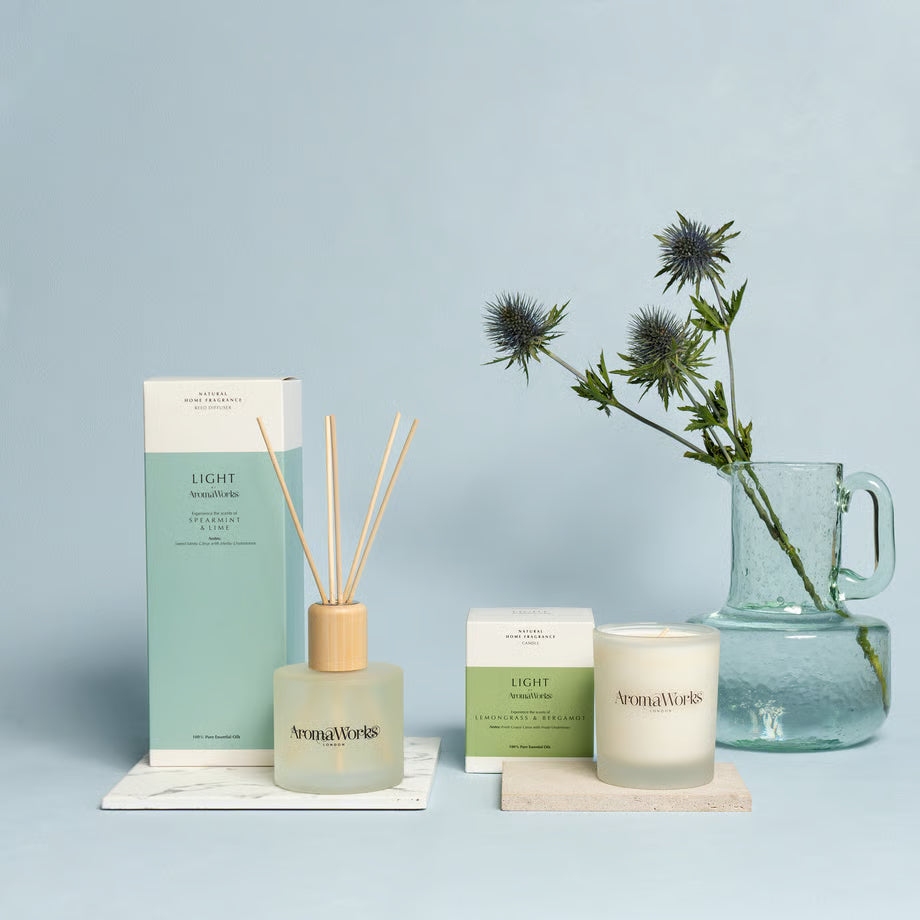 【Aroma Works】WLAL3411　ディフューザー200ml/スペアミント＆ライム【結婚式　ギフト　ディフューザー】