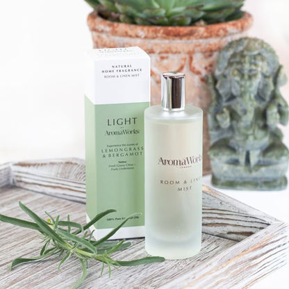 【Aroma Works】WLAL3508　ルームミスト100ml/バジル＆ライム【結婚式　ギフト　ルームミスト】