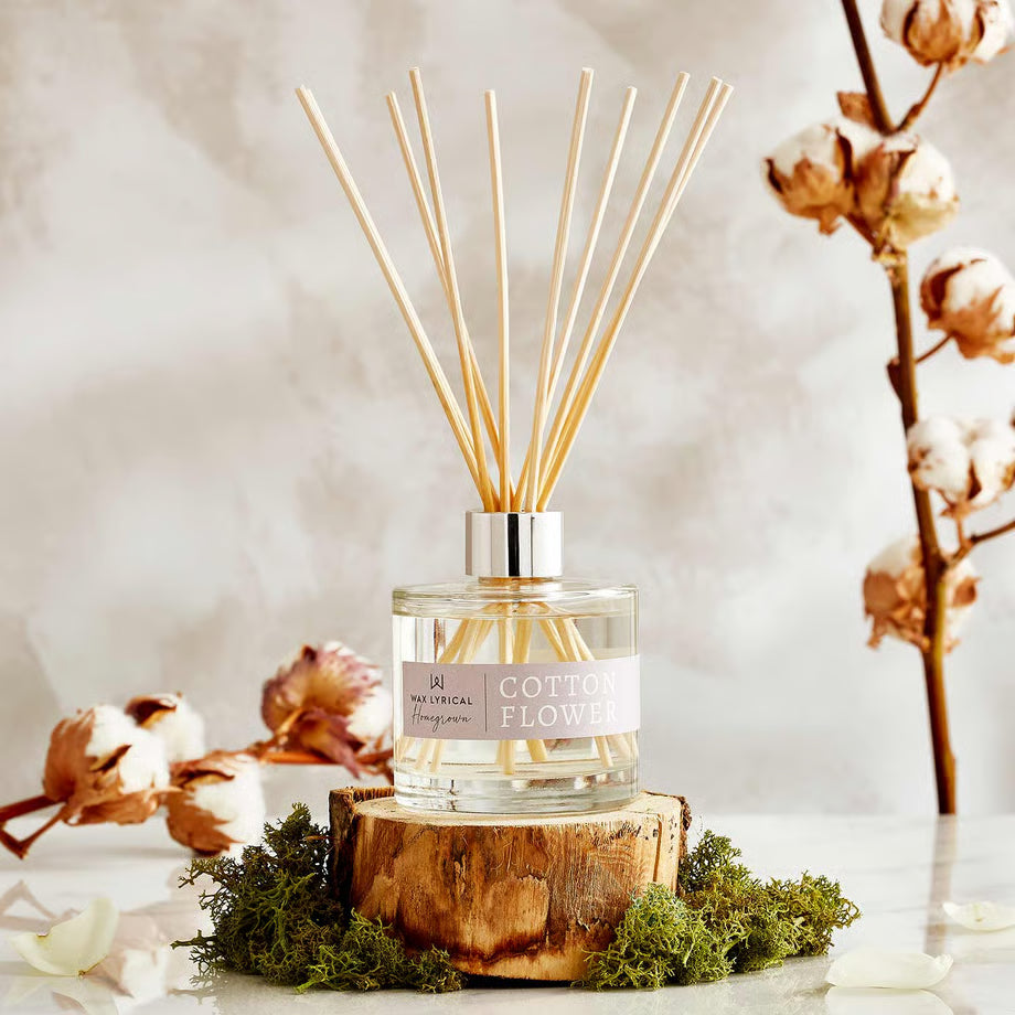 【Homegrown】WLHG0404　ディフューザー200ml/コットンフラワー【結婚式　ギフト　ディフューザー】