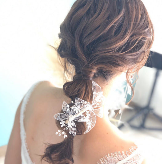 【ヘッドドレス】Floraison Juno(フロレゾン ジュノー)/ブライダルアクセサリー 【結婚式 ヘアアクセサリー】