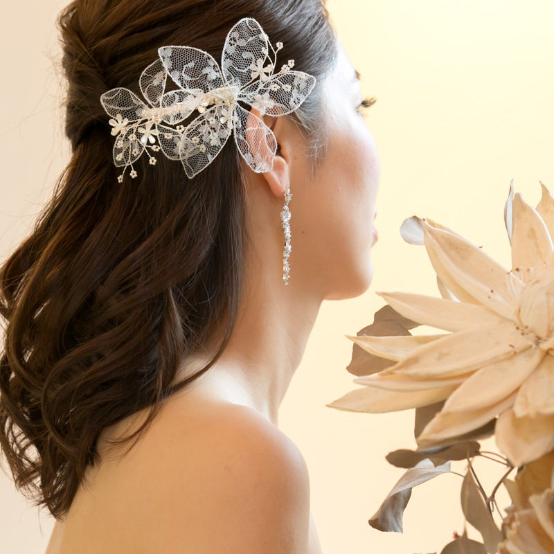 【ヘッドドレス】Floraison Juno(フロレゾン ジュノー)/ブライダルアクセサリー 【結婚式 ヘアアクセサリー】