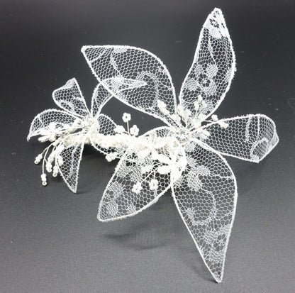 【ヘッドドレス】Floraison Juno(フロレゾン ジュノー)/ブライダルアクセサリー 【結婚式 ヘアアクセサリー】