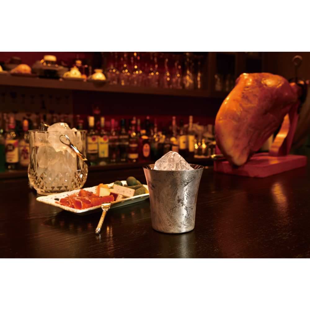 折燕ORI-EN 二重タンブラー260cc【ANTIQUE SILVER】 【結婚式 ギフト 引き出物 食器類】