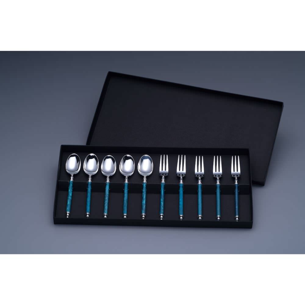 折燕ORI-EN CS・HF 10本組 SP BLUE【BLUE】 【結婚式 ギフト 引き出物 キッチン用品】