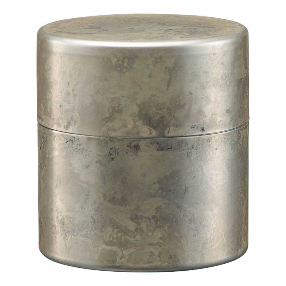 折燕ORI-EN 茶筒(M)【ANTIQUE SILVER】 【結婚式 ギフト 引き出物 キッチン用品】