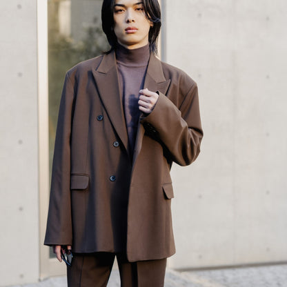 K Oversized Double/ブラウン【ウェディングスーツ　購入】
