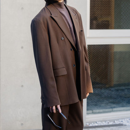 K Oversized Double/ブラウン【ウェディングスーツ　購入】