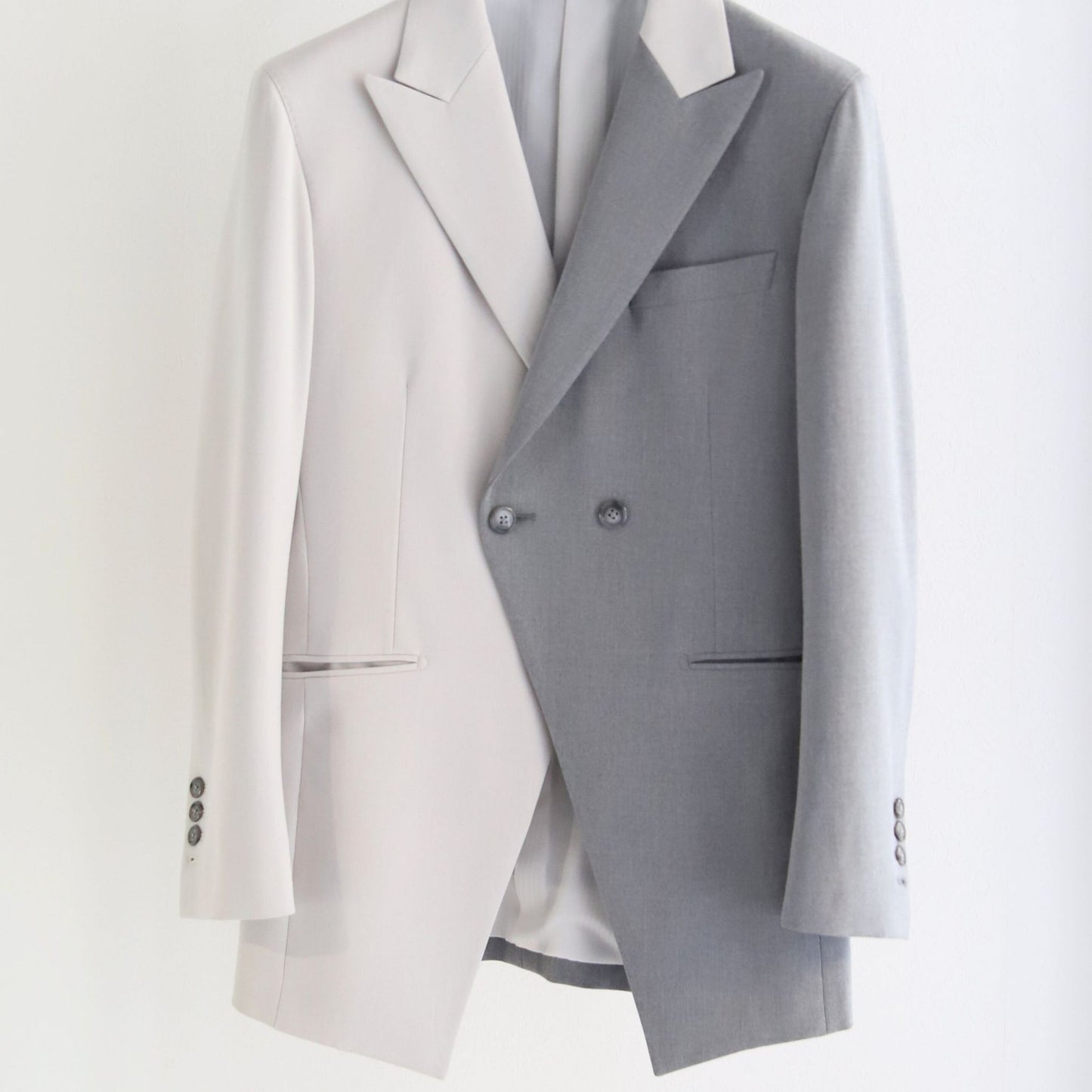 2color Luxury/グレー×アイボリー 【ウェディングスーツ　購入】