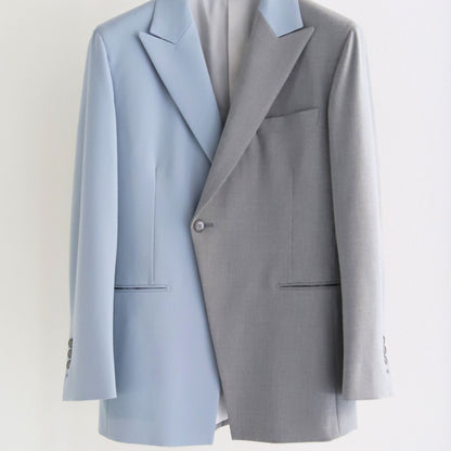 2color Luxury/グレー×ブルー 【ウェディングスーツ　購入】