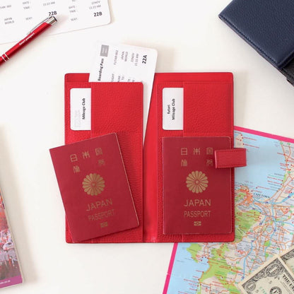 futari passport (Bourgogne Red) フタリパスポート 【結婚式 ギフト 両親プレゼント】