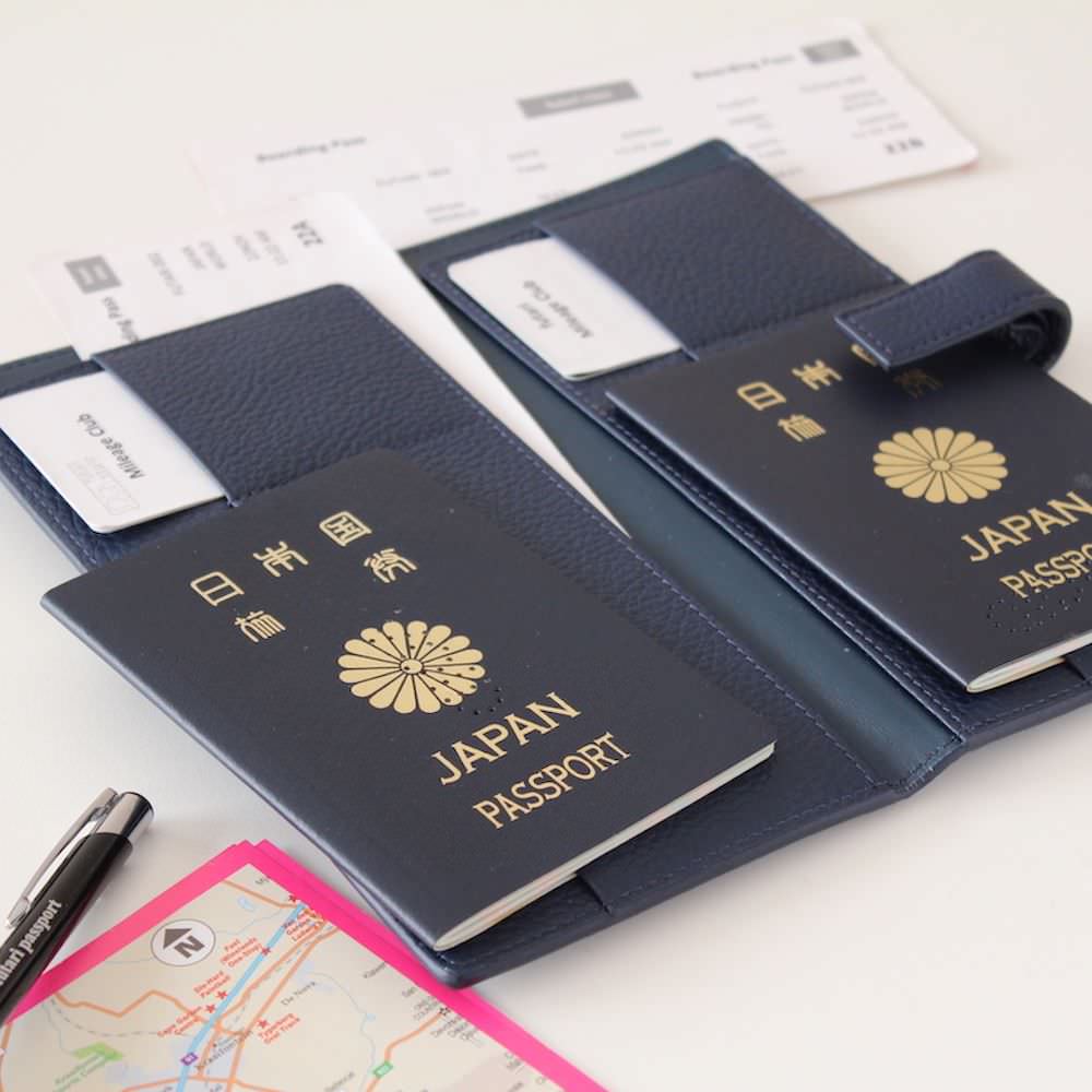 futari passport (Ocean Navy) フタリパスポート 【結婚式 ギフト 両親プレゼント】