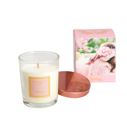 四季アロマキャンドル4個SET〈結婚式 引き出物 ギフト〉